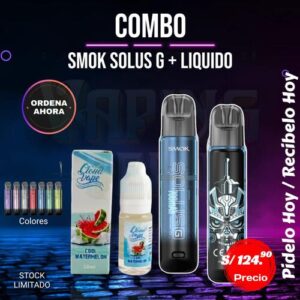 Smok Solus G + Liquido