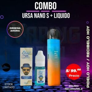 Ursa Nano Kit + Liquido